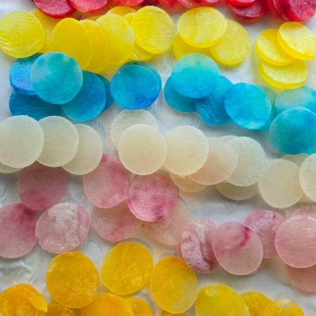 Crystal Chips with Sour Powder Dip